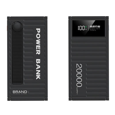 Power Bank in plastica da 20000mAh con protezione contro basse tensioni e ricarica rapida da 22,5W