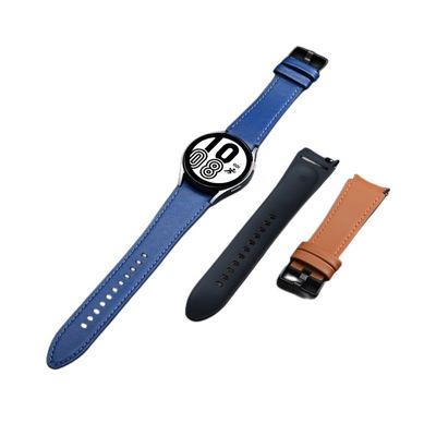Banda da orologio in pelle di silicone Designer Smart per Samsung Galaxy Watch 4 100% QC Passato