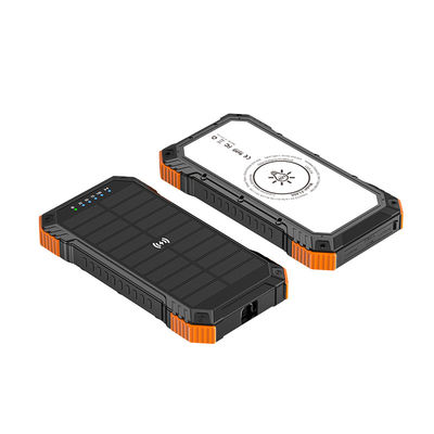 Supporto di ricarica rapida impermeabile 20000mah pannello solare Power Bank per attività all'aria aperta