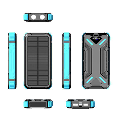 Wireless 15W/USB 22.5W Output Solar Power Bank 20000mAh per cellulari Smartphone