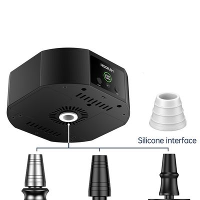 Ciotola nera elettrica di Shisha Hookah con LED regolabile alla temperatura e design unico
