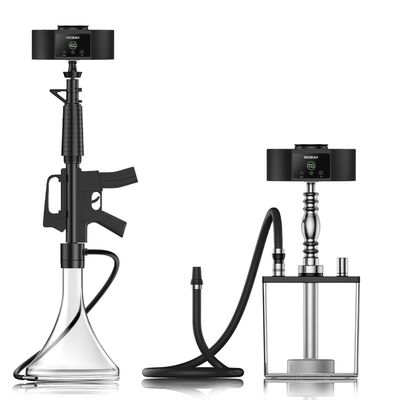 Ciotola nera elettrica di Shisha Hookah con LED regolabile alla temperatura e design unico