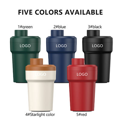 Portatile Portatile Auto Viaggio Sheesha Hookah Coppa Logo personalizzabile Mini Shisha Hookah Set