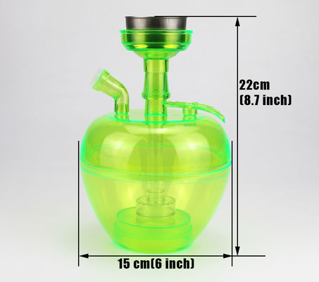 Sicurezza Colorato Acrilico Hookah Wookah Plastico Shisha Set Per Prezzi vantaggiosi