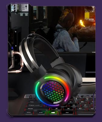 Cuffie con cavo USB cablato HIFI 7.1 altoparlante Microfono per giochi