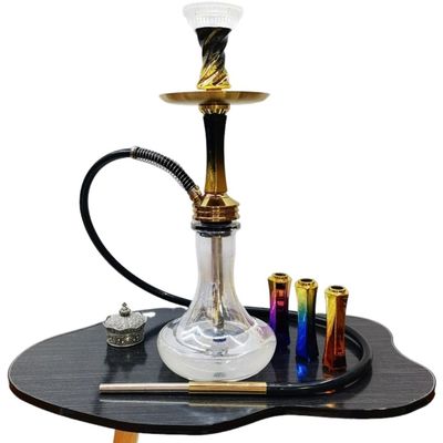 Resina tedesca Narghilè Shisha Luxury Glass Sishas Narghilè Set di fumo di narghilè grande