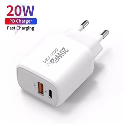 20W presa di corrente di ricarica rapida A C travel charger per telefoni cellulari / laptop / proiettori