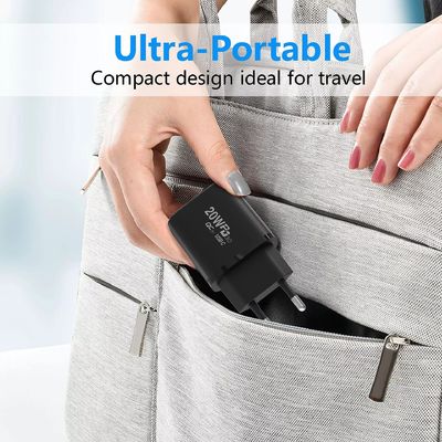 Adapter di ricarica rapida 20W PD per smartwatch e telefoni multipli presa di corrente A C casa