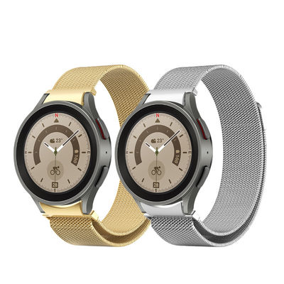 50G Milanese Loop Stainless Steel Smartwatch Bands per Samsung Galaxy Watch 5 44mm 40mm