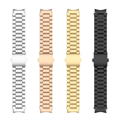 Folded Safety Buckle Metal Watchband per Samsung Watch 5 100% Professional QC Passato