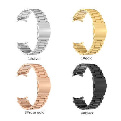 Folded Safety Buckle Metal Watchband per Samsung Watch 5 100% Professional QC Passato