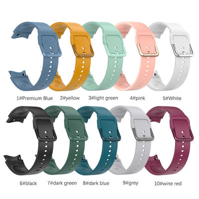 10 colori cinturino di sostituzione per orologi in silicone da 44 mm 40 mm Samsung GaLaxy Watch 5