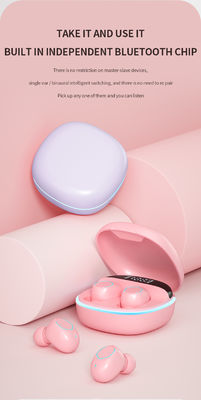 Mini Stereo True Wireless Earphones per giochi e telefonate Tempo di lavoro 4-6 ore Chipset AB