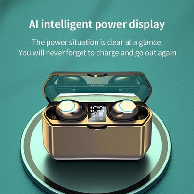 2000mAh Power Bank True Wireless Stereo Earphone con voce HD Modello di chipset AB5616A3