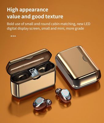 2000mAh Power Bank True Wireless Stereo Earphone con voce HD Modello di chipset AB5616A3