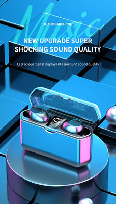 2000mAh Power Bank True Wireless Stereo Earphone con voce HD Modello di chipset AB5616A3