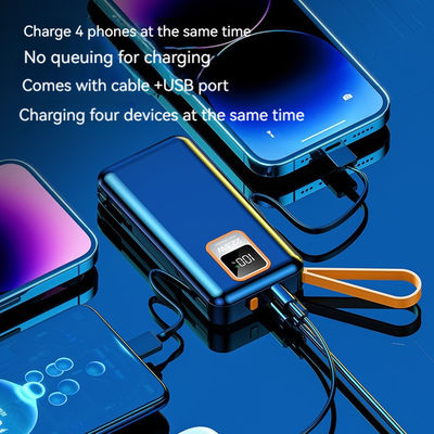 Telefoni cellulari Dispositivi 10000mAh PD caricabatterie portatili esterni con cavo