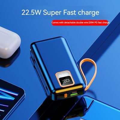 Telefoni cellulari Dispositivi 10000mAh PD caricabatterie portatili esterni con cavo