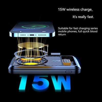 Logo personalizzato 15w Wireless Power Bank 10000mah Magnetico 22.5W Per Iphone