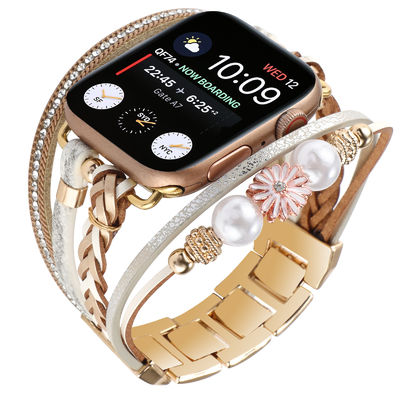 DHL.UPS.FEDEX.EMS Moderno Zou Chrysanthemum Decorative Smart Watch Band