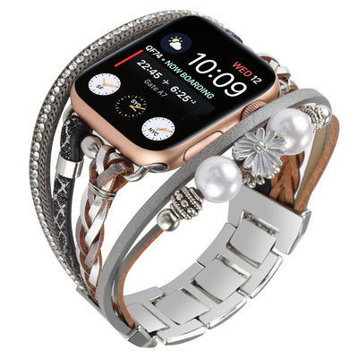 DHL.UPS.FEDEX.EMS Moderno Zou Chrysanthemum Decorative Smart Watch Band