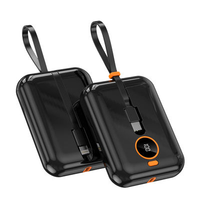 Interfaccia di uscita di tipo C Power Bank portatile da 10000 mAh per ricarica esterna e dispositivi