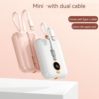 Interfaccia di uscita di tipo C Power Bank portatile da 10000 mAh per ricarica esterna e dispositivi