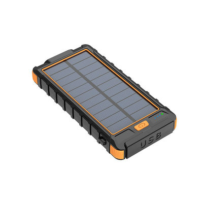 ABS Compass Solar Power Bank 10000mAh per ricarica all'aperto e situazioni di emergenza