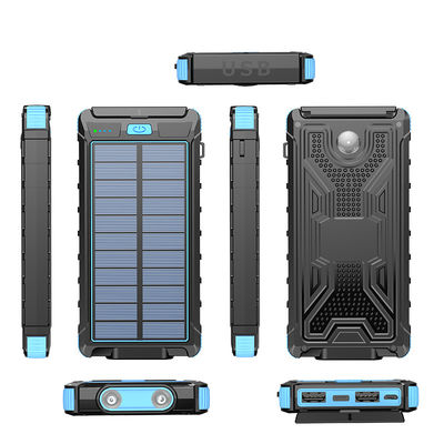 ABS Compass Solar Power Bank 10000mAh per ricarica all'aperto e situazioni di emergenza