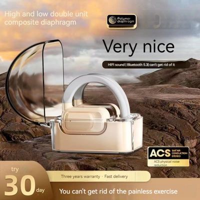 Auricolari stereo wireless con AI Cancellazione del rumore delle chiamate 30H Tempo di riproduzione Codec AAC
