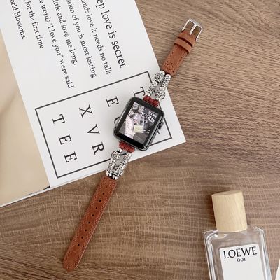 38mm Band Width Leather Strap Watchband per iWatch Luxury Design