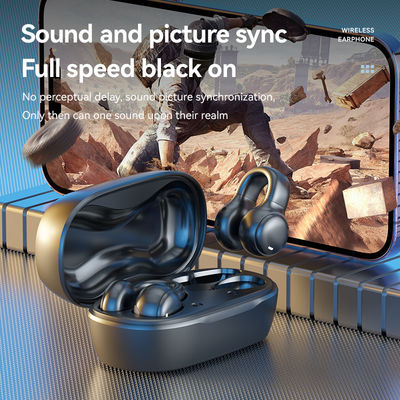 HiFi Stereo Bone Conduction True Wireless Earphone con cavo di carica da 20 cm e microfono