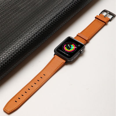Strappi per orologi intelligenti in pelle originale per iWatch 38mm 40mm 42mm 44mm 45mm 100%