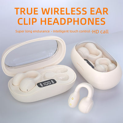 Sport Meeting Running Headset Conduczione ossea Auricolari wireless con display a LED