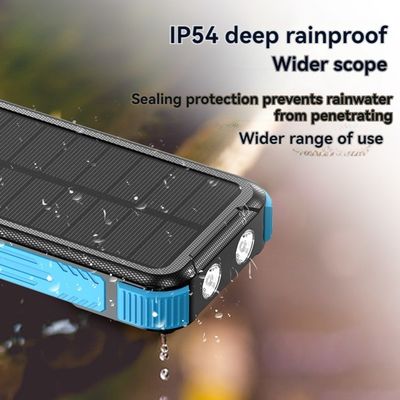 Wireless 15W/USB 22.5W Output Solar Power Bank 20000mAh per cellulari Smartphone