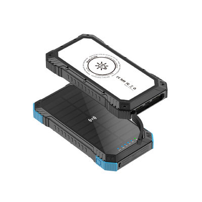 Supporto di ricarica rapida 3A uscita 22.5W Banca di energia solare per smartphone 20000mAh