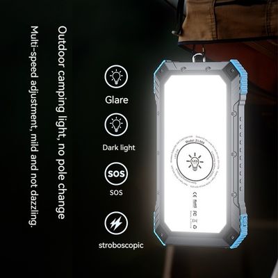 Supporto di ricarica rapida 3A uscita 22.5W Banca di energia solare per smartphone 20000mAh