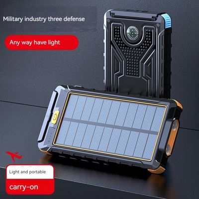 Telefoni cellulari Dispositivi 10000mAh Banca di energia solare Con bussola E 2.1A uscita