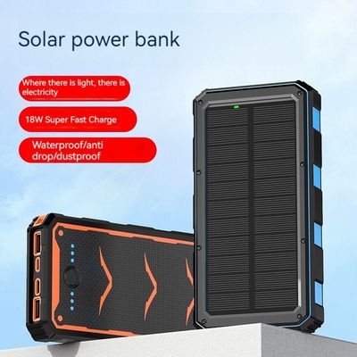Protezione da sovraccarico 20000mah Batteria Li-polimero Banca di energia solare per cellulari