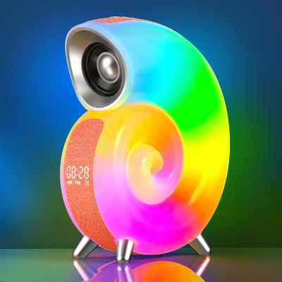 Caricabatterie wireless con sveglia Controllo digitale dell'app RGB Light Speaker wireless