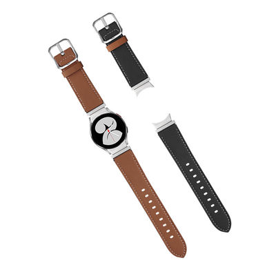20mm cuoio cinturino di orologio sostituzione per SamSung GaLaxy Watch 4 Wrist Band regalo accessorio