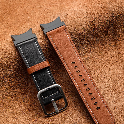20mm cuoio cinturino di orologio sostituzione per SamSung GaLaxy Watch 4 Wrist Band regalo accessorio