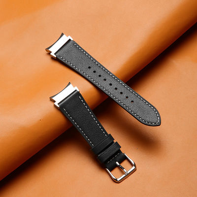 Nastro di orologio in pelle da 20 mm per Samsung Galaxy Watch 4 Quick Release