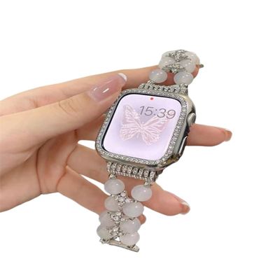 Braccialetto per gioielli per donne per iWatch 8 Serie 38mm 40mm Smart Watch Band