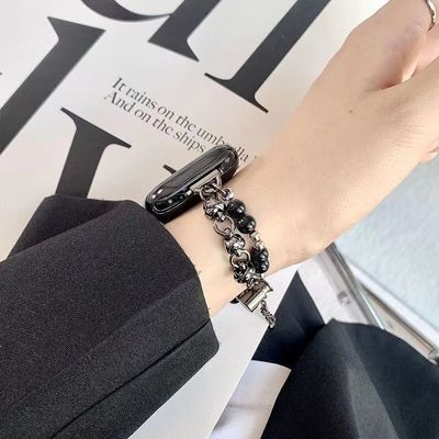 Private Mold IWatch 8 7 6 5 4 3 SE Fashion Pearl Belt Smart Watch Strap senza orologio